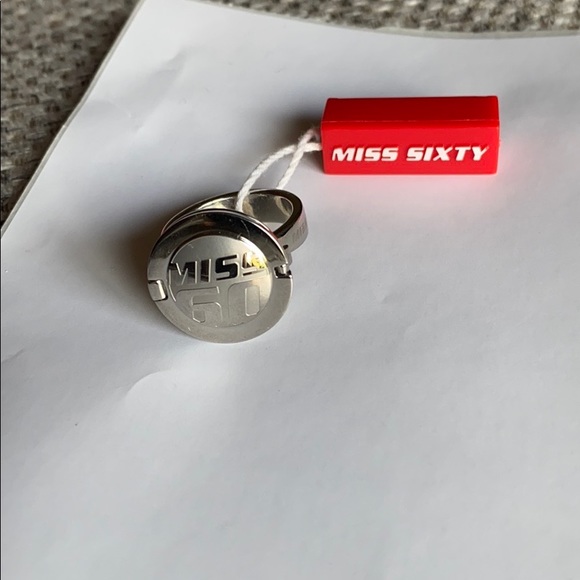 MISS SIXTY STAINLESS STEEL RING - Picture 4 of 4